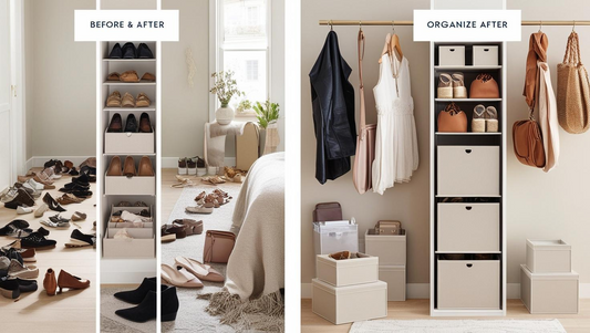 Antes e Depois: Veja como a Organização Transforma Espaços